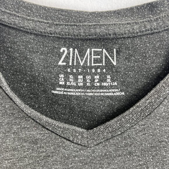 21Men Short Sleeve V-neck T-shirt - Picture 2 of 2